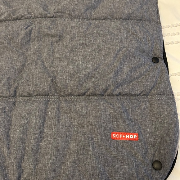 Skip Hop Heather Grey Stroll & Go Three Season Footmuff Toddler - Picture 4 of 4